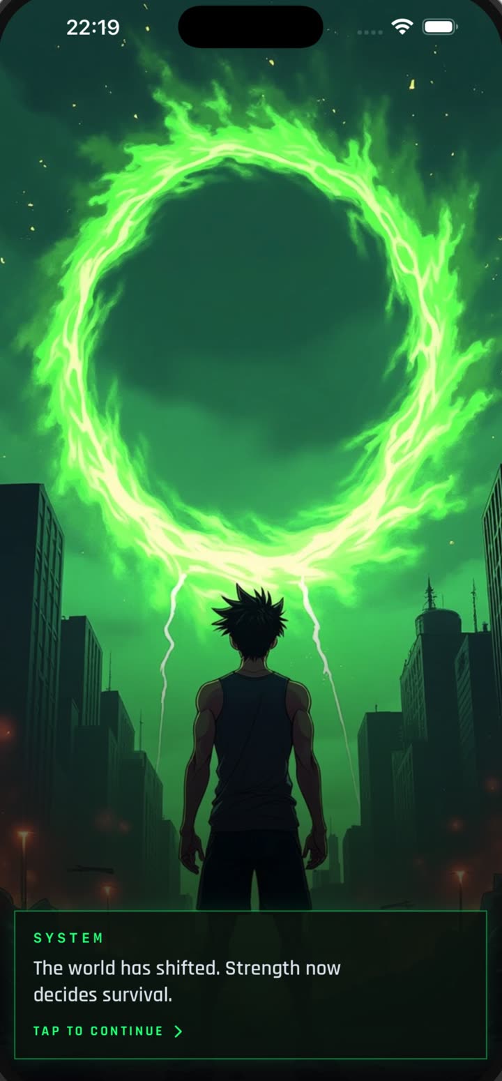 App screen: your Awakening — the world has shifted